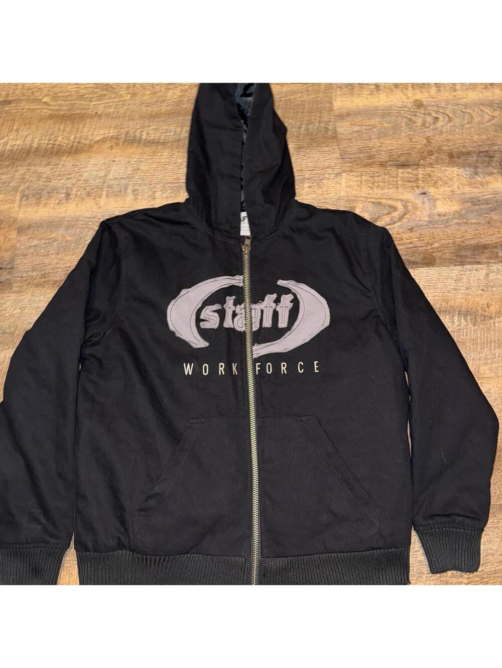 Overtime Zip-Up Hoodie  Staffworkforce x G59 x $uicideboy$